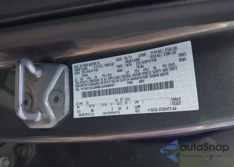 2014 Ford Escape Titanium из США, поврежденный, VIN 1FMCU0J99EUA94597